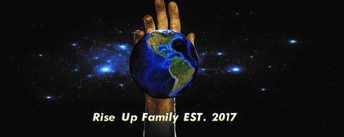 Rise up family banner