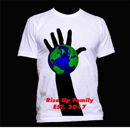 Rise up family t-shirt v 1