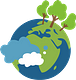 climate change earth icon