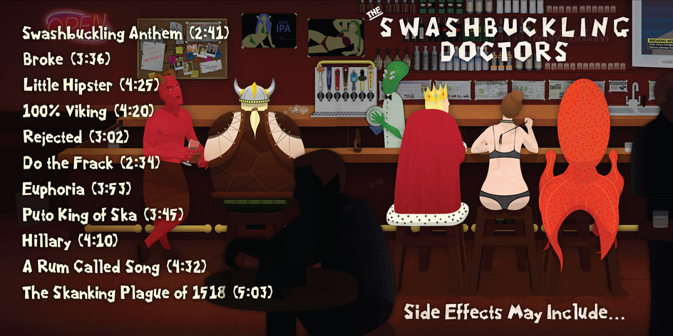 "Side Effects May Include..." Album Cover & Back
