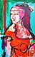Cecilia (after Da Vinci & De Kooning)