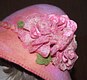 detail of Rose Hat embellishment