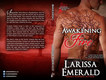 Larissa Emerald Awakening Fire Print Cover