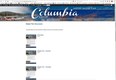Columbia Airport website Screenshot