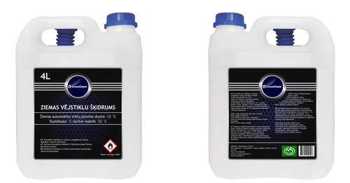 Crosschem - Windshield washing fluid label design