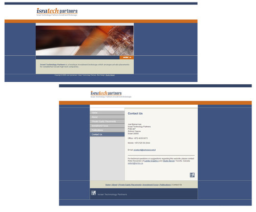 Isratech Partners Website