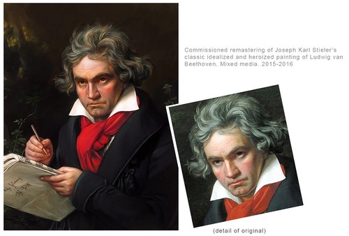 Ludwig van Beethoven (after Stieler)