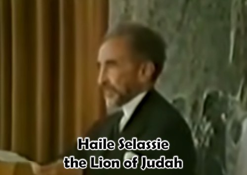 Haile Selassie the Lion of Judah