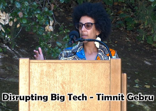Disrupting Big Tech - Timnit Gebru