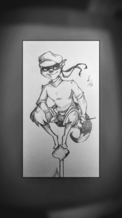 Sly Cooper Pose - Tradtional