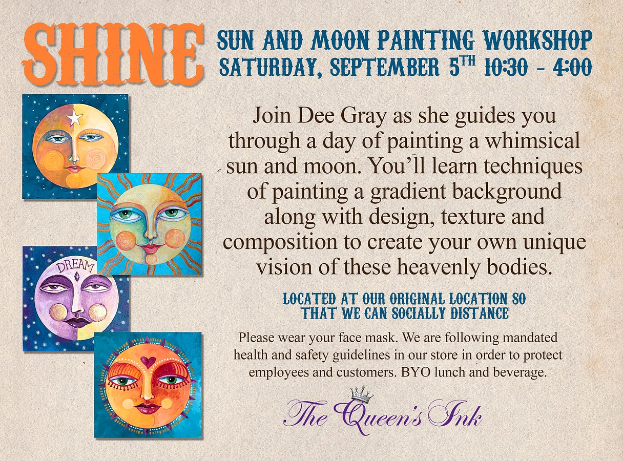 SHINE-Sun and Moon Painting Workshop