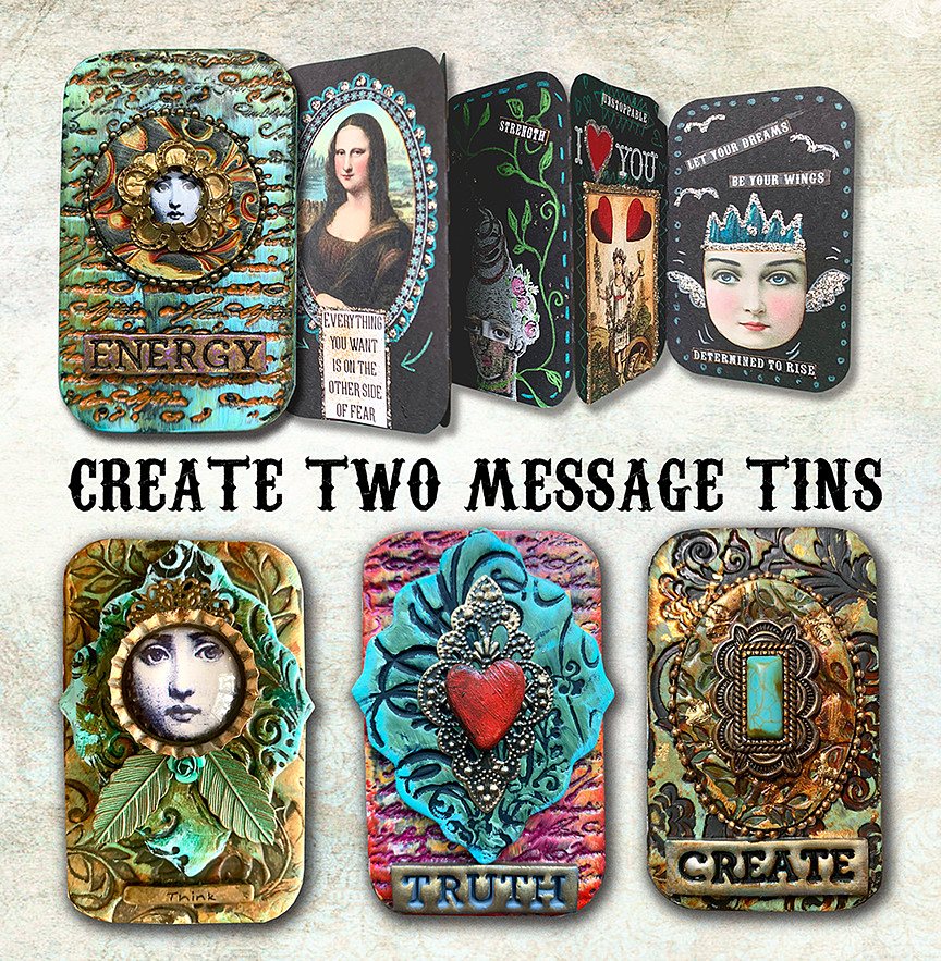 ALTERED MESSAGE TINS