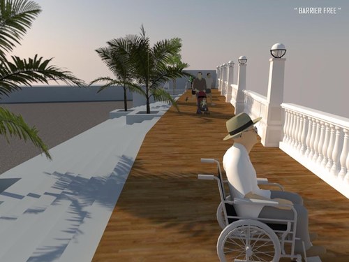 Conceptual Promenade "Mass Housing" Fourth year Design Project
