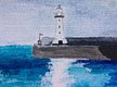 Lighthouse in Portrush