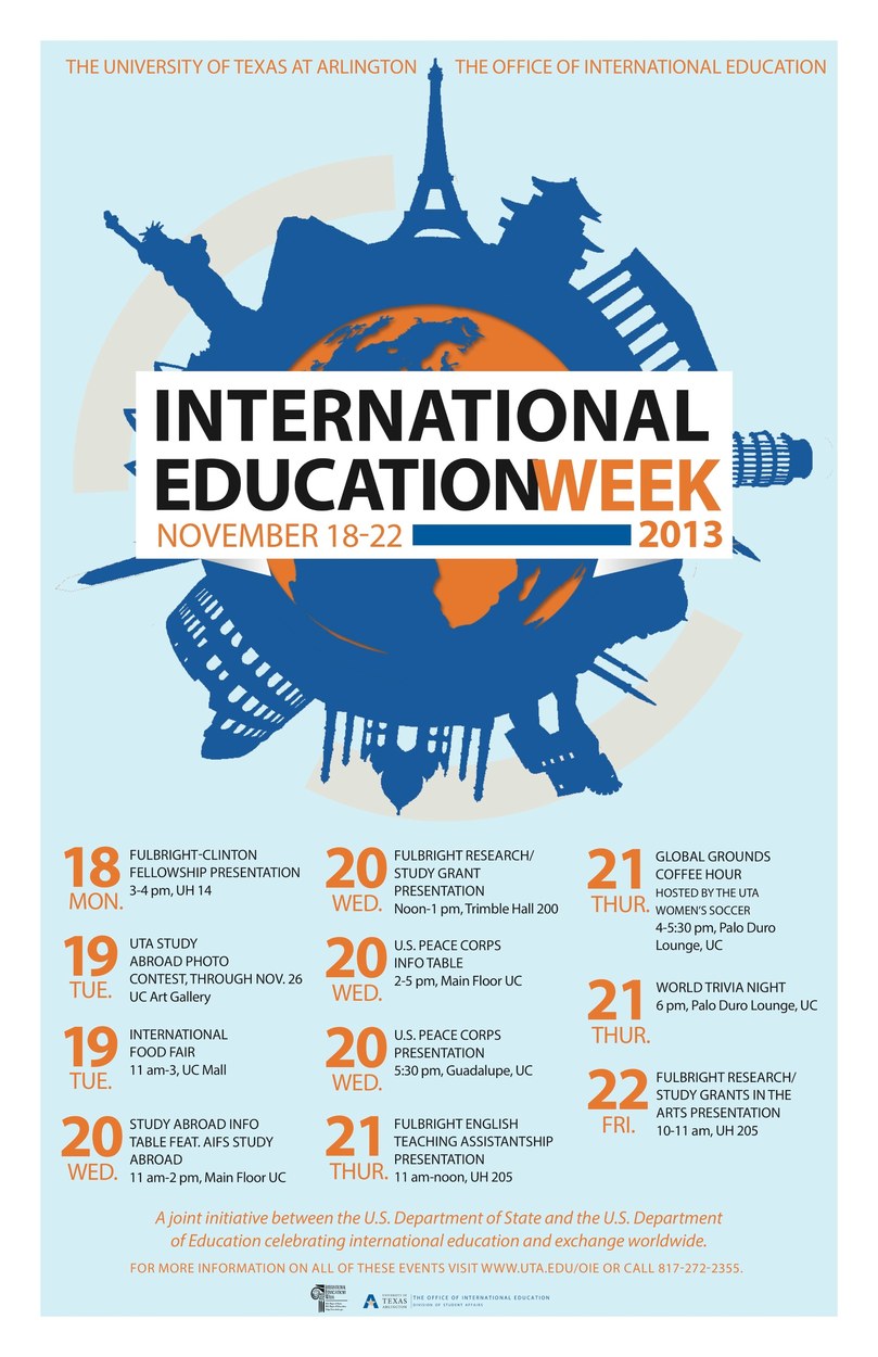 International Education Week Flyer