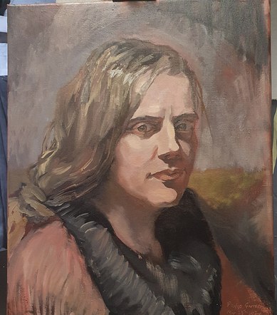 Single session Portrait. study, second of two.