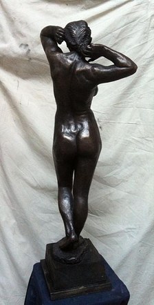 Standing Female Figure (Rear View)