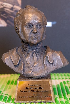 Sketch model bust of Joseph Williamson 2015