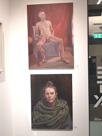 Work exhibited at the Atkinson art Gallery Southport. March 2022