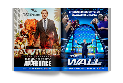Celebrity Apprentice/The Wall | Spread Ad