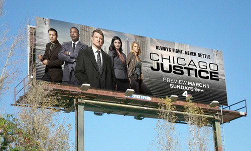 Chicago Justice | 14 x 48 Bulletin