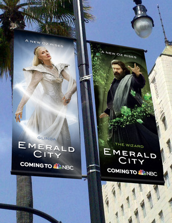 Emerald City | Pole Banners 2