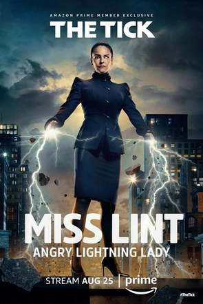 The Tick | Miss Lint Character Poster