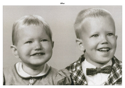 Siblings | Photo Restoration (After)