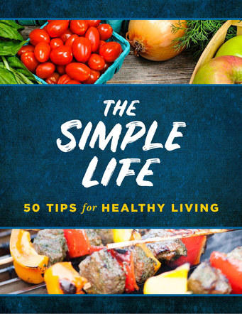 The Simple Life 50 Tips for Healthy Living | Website Handout Cover