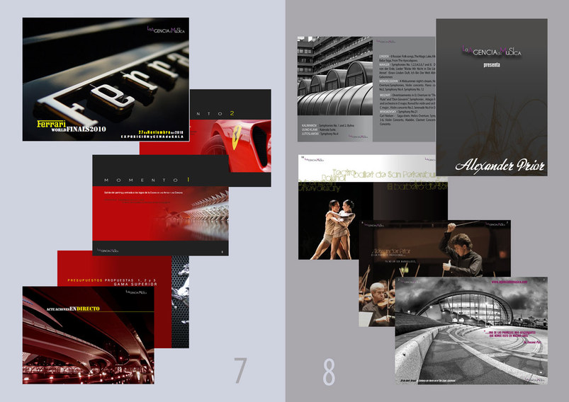 FERRARI WORLD FINALS 2010 and ALEXANDER PRIOR Promotional Booklets