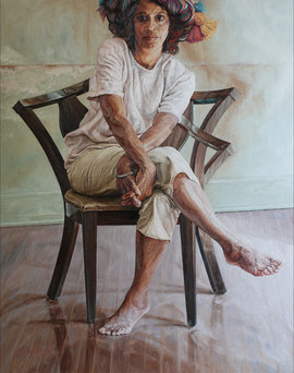Portrait of Mirtha Seated