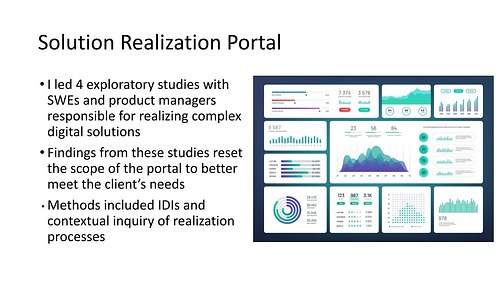Solution Realization Portal Project at Radiant