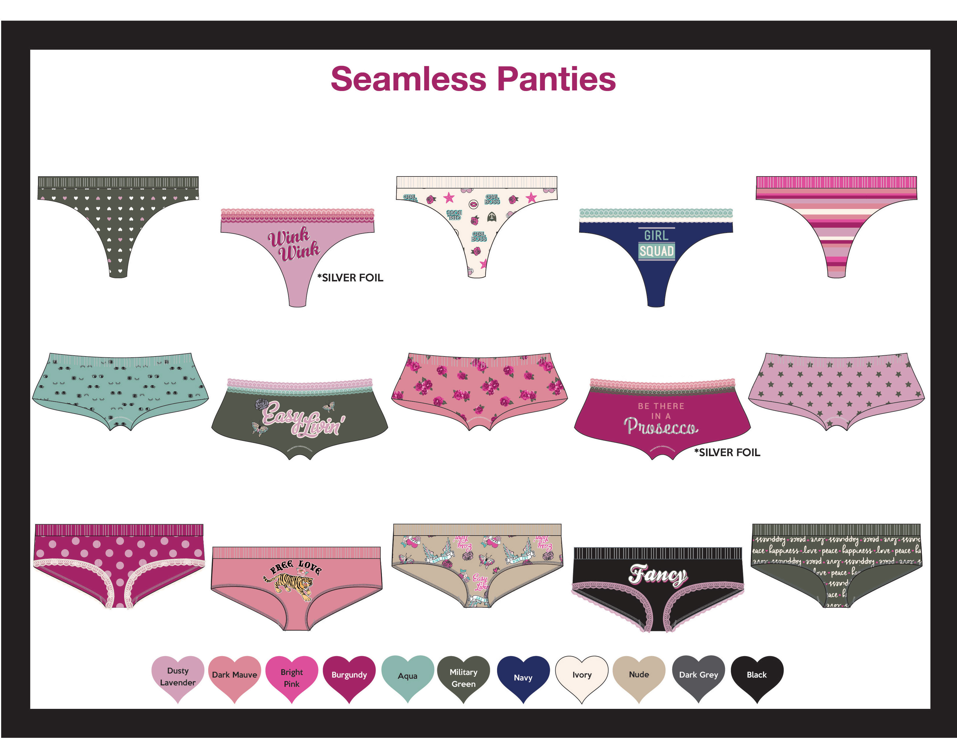 linesheets: junior's intimates - Diane Fox