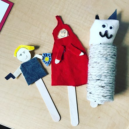 Collaborative Fairy Tale Puppets - Integration with Language Arts
