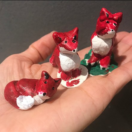 The Smallest Fox Family