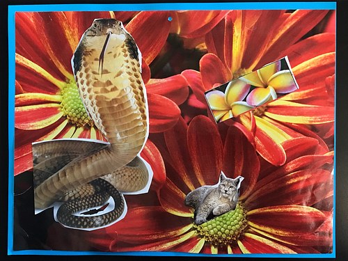 Celebrating Februllage: Nature Collage