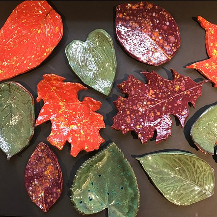 Ceramic Leaves