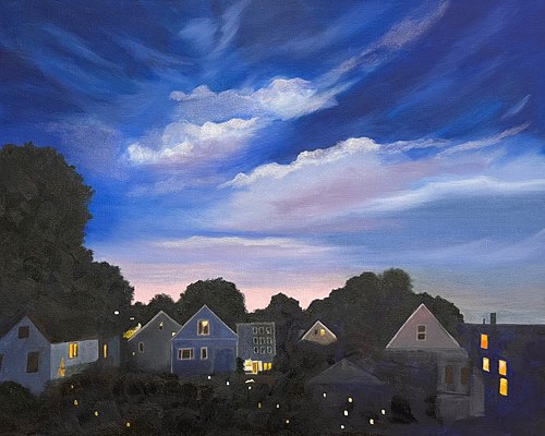 The Deck at Dusk (work in progress)