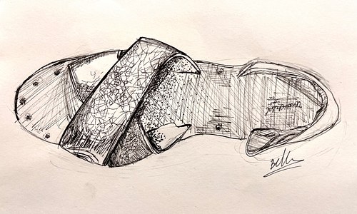 Sandal, Study in Texture
