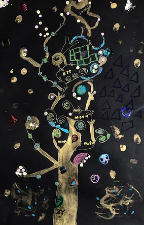 Inspired by Klimt: Tree of Life