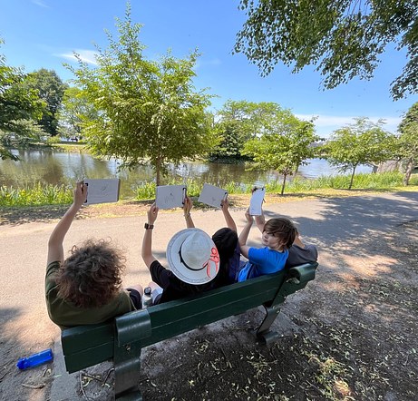 Plein Air Sketching at the Esplanade