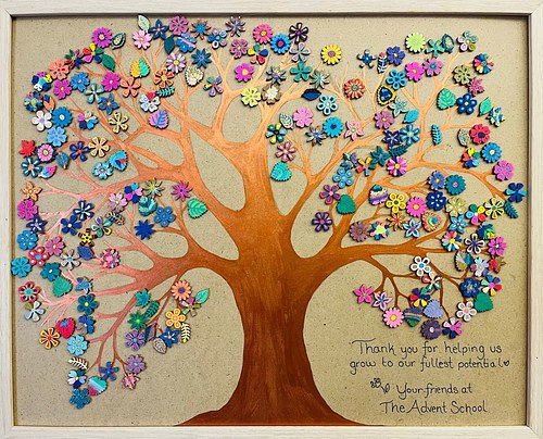 ECC - Sixth School Wide Project: "A Golden Tree Grows"