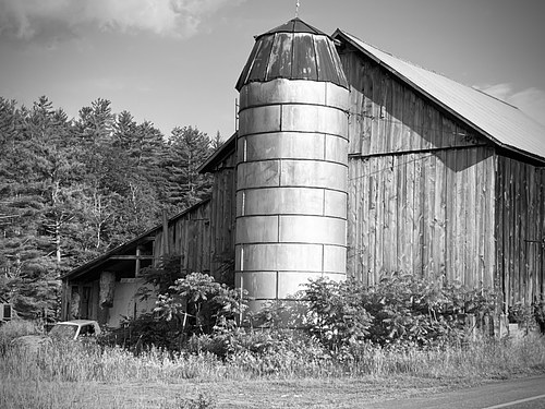 Old Silo, Pomfret, VT
