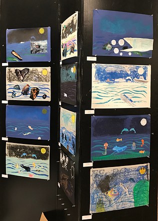 Museum Fine Arts Boston Exhibition of 2nd Grade Work