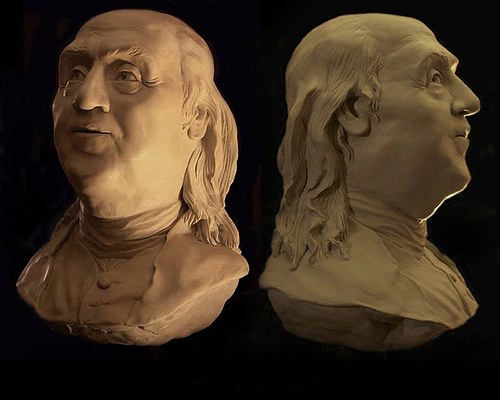 Ben Franklin Sculpture