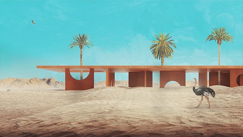 desert pavilion