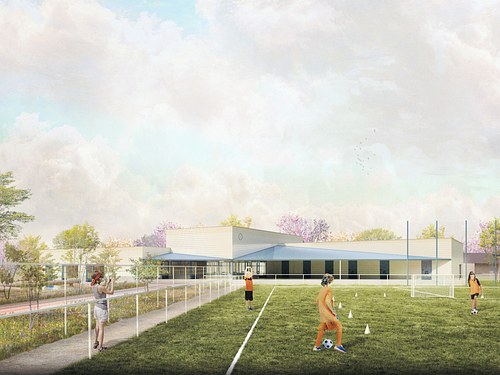 competition sport complex in Aalter