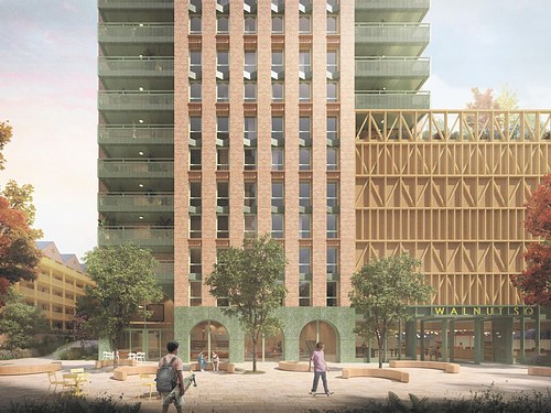 Walnuts SQ - residential + retail project