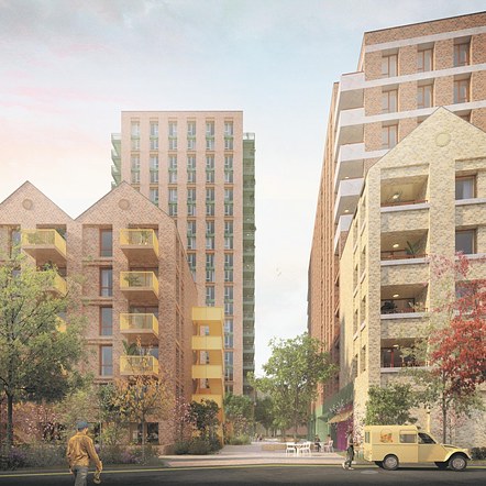 Walnuts SQ - residential + retail project
