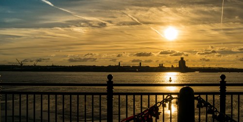 Sunset from Liverpool